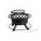Heatmaxx 32" Wood Fire Pit with Grill SRFP9624 - alternate 2